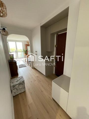 Un 3 pièces clé en main au dernier étage