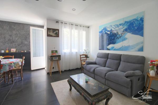Appartement T3 en rez-de-chaussée à Barberaz (73000) avec balcon et cave