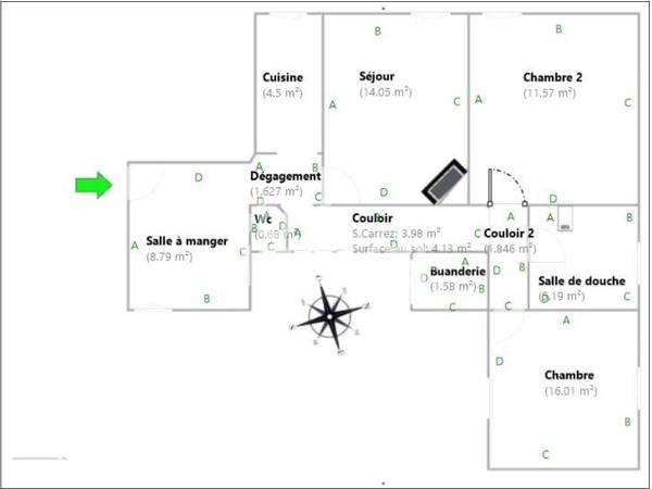 4 pièces secteur Georges Brassens 75015 PARIS
