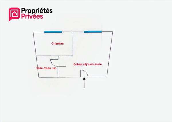 2 pièces meublée haut de cagnes