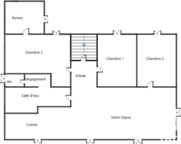 Immeuble à vendre 447 m² Le Mans