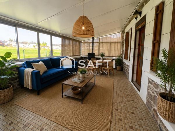 PLOUMAGOAR – Maison en pierre, jardin, au calme
