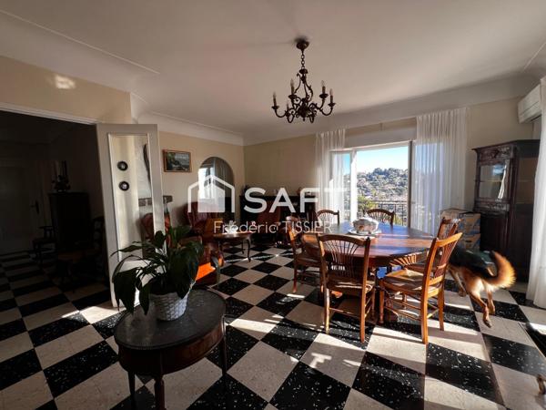 Mougins : Villa 5 Pièces vue panoramique Mer et village