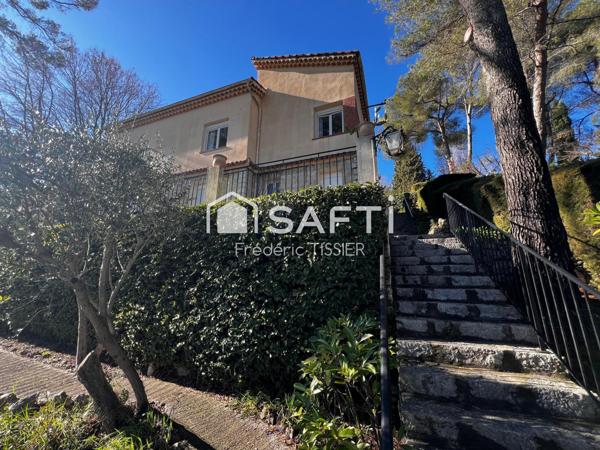 Mougins : Villa 5 Pièces vue panoramique Mer et village