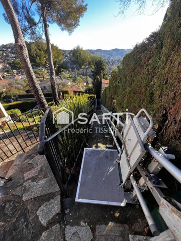 Mougins : Villa 5 Pièces vue panoramique Mer et village