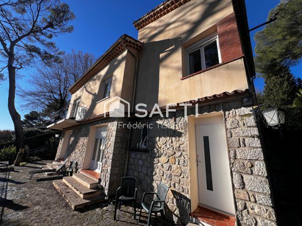 Mougins : Villa 5 Pièces vue panoramique Mer et village