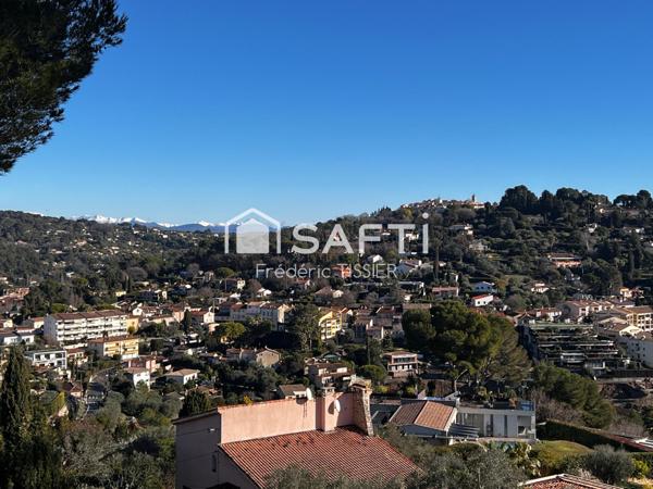 Mougins : Villa 5 Pièces vue panoramique Mer et village