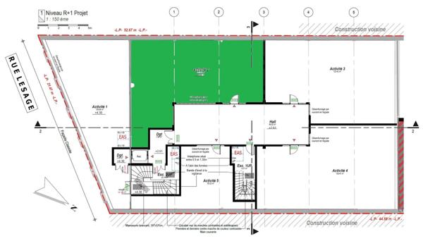 A VENDRE - PLATEAU A AMENAGER - USAGE PROFESSIONNEL - PROCHE BOULINGRIN/ UCPA