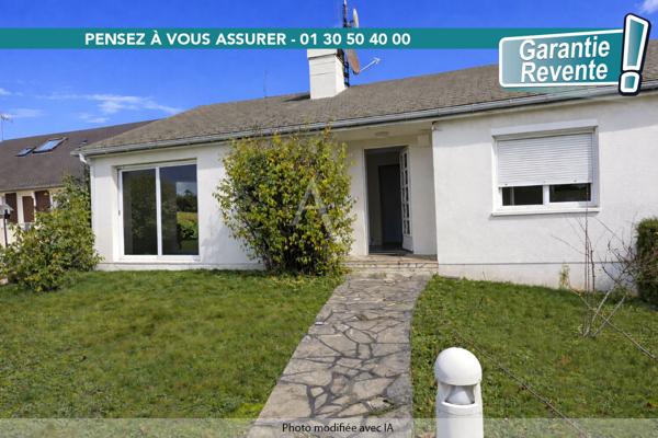 Rare Maison de plain pied sur sous sol totale