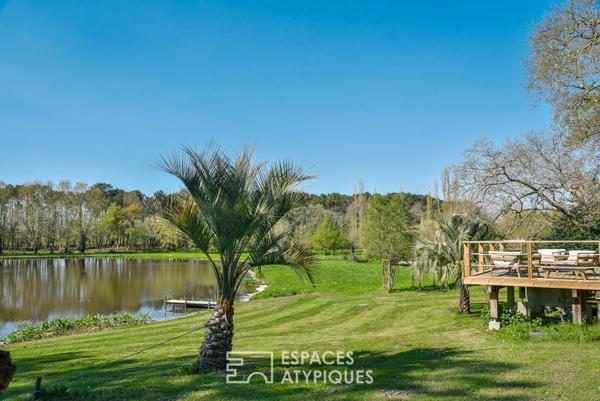 Le luxe de l’espace, la douceur du silence – Domaine confidentiel à Angresse