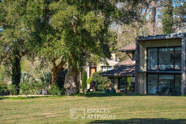 Le luxe de l’espace, la douceur du silence – Domaine confidentiel à Angresse