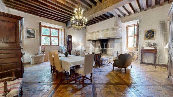 Manoir du XVe siècle en Bourbonnais