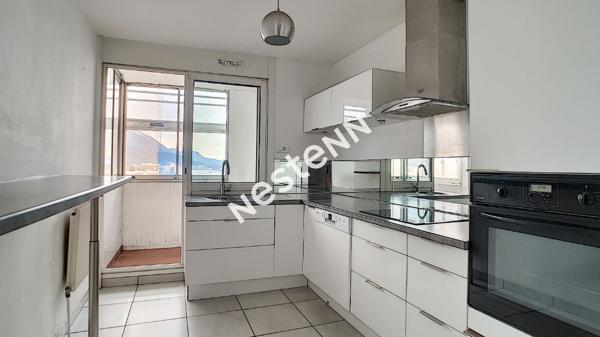 A VENDRE -Appartement Loué à Echirolles Agréable 4P+C sur large balcon , 3 chambres