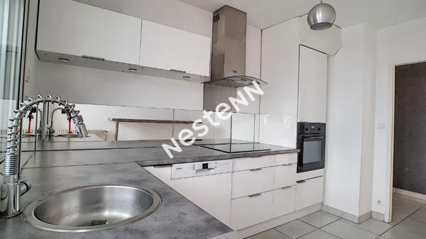 A VENDRE -Appartement Loué à Echirolles Agréable 4P+C sur large balcon , 3 chambres