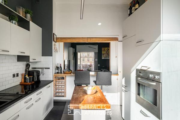 Place du Sanitat: Bel appartement lumineux avec terrasse et garage