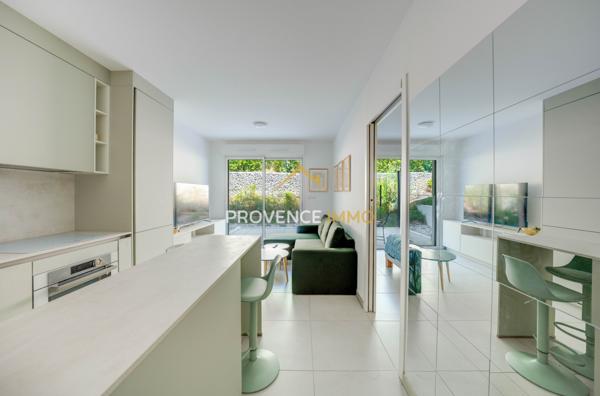 Aix-en-Provence (13100) Appartement T2 meublé de 2024 - Jardin & Garage