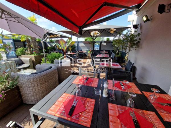 À VENDRE – FONDS DE COMMERCE RESTAURANT AVEC TERRASSE PROCHE DE L'A10