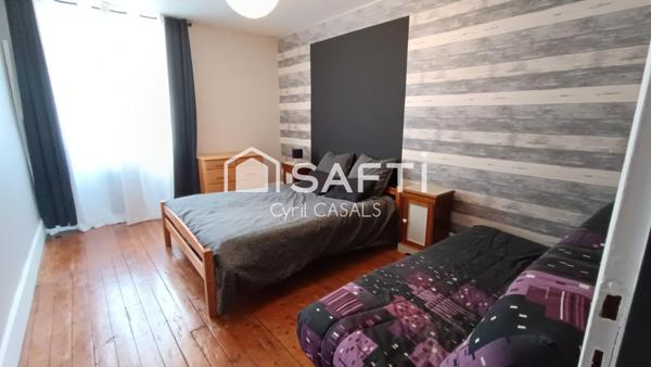 Maison 7 pièces de 197 m2 avec un terrain clos de 443 m2