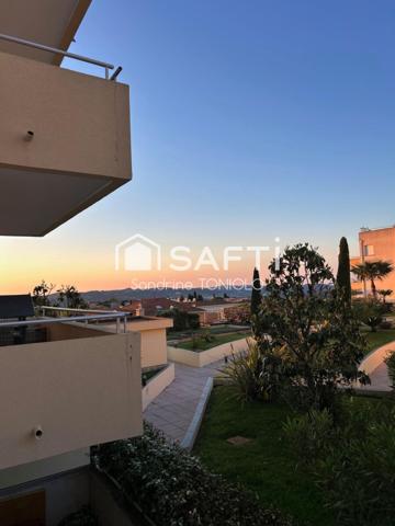 Appartement 3 pièces dans résidence sécurisée avec piscine