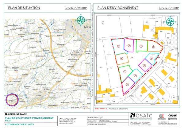 Terrain Constructible dans lotissement de 10 lots