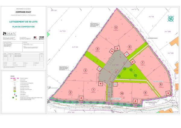Terrain Constructible dans lotissement de 10 lots