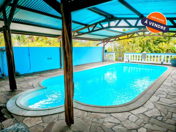 Maison T4 avec piscine, terrasse et jardin – Quartier calme du Lac Bleu à Saint-Laurent-du-Maroni
