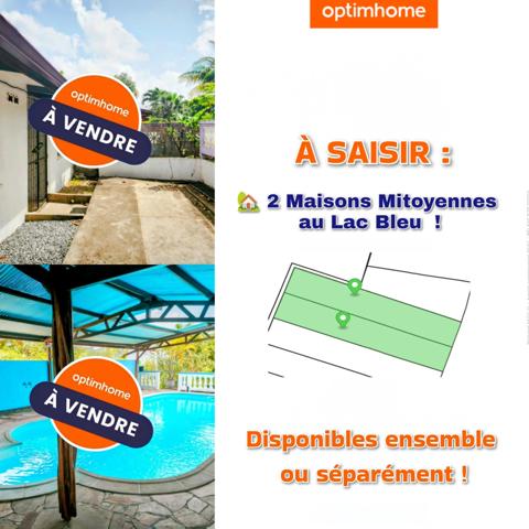 Maison T4 avec piscine, terrasse et jardin – Quartier calme du Lac Bleu à Saint-Laurent-du-Maroni