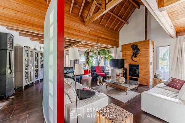 Maison d’Architecte et son jardin paysager luxuriant