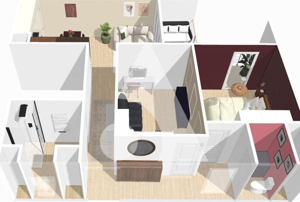 Appartement 3 pièces 60 m2
