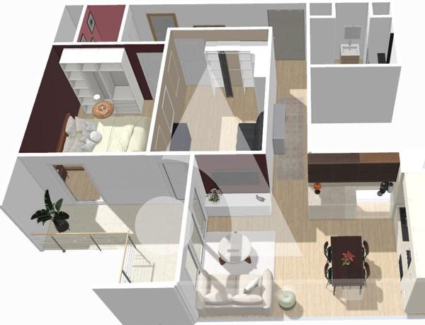 Appartement 3 pièces 60 m2