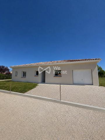 Maison neuve 3 chambres – 100 m² + garage – Montbeton (82), à 10 min de Montauban