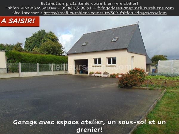 RARE!! PROPRIETE CONTEMPORAINE AVEC GARAGE, ATELIER ET GRENIER!