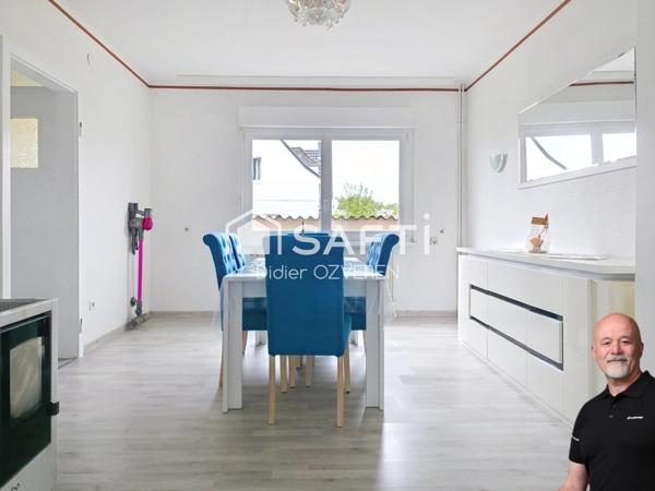 Maison 116 m² – 3 chambres et bureau – Terrain 443 m² – Garage – Sélestat
