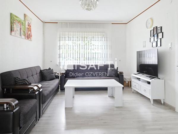 Maison 116 m² – 3 chambres et bureau – Terrain 443 m² – Garage – Sélestat