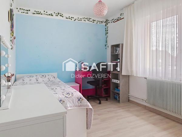 Maison 116 m² – 3 chambres et bureau – Terrain 443 m² – Garage – Sélestat