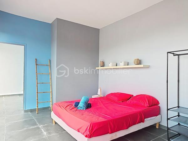 NOUVEAUTE 
Delphine MIRANDA BSK Immobilier 

Je vous propose cette jolie nouveauté à la vente section Bellevue à Saint François, dans un lotissement résidentiel ultra prisé sur les hauteurs d'un morne avec de très belles prestations mais surtout de très beaux volumes !!!! 
Edifiée sur deux 2 niveaux elle totalise 190 m2 habitable pour 300 m2 de surface utile, le tout sur une parcelle de 1000 m2 entièrement clôturée et végétalisée.
Entrée par portail sécurisé , vous pouvez garer plusieurs véhicules en enfilade, ce premier plateau offre la grande partie à vivre avec son espace détente piscine (filtration au sel) douche extérieure et solarium ainsi qu'un jacuzzi.
Une grande galerie abritée de plus de 100 m2 vous permet de bénéficier de cette magnifique vue dégagée et de profiter pleinement des alizés.
La pièce à vivre avec une belle hauteur sous plafond offre une surface totale de 70 m2 avec son salon-séjour, sa cuisine ouverte, un toilette invité et un espace rangement/buanderie.
La pièce maitresse est sans conteste la suite parentale climatisée de 69 m2 avec ses 3 ouvertures sur galerie, une salle d'eau aux influences balinaises et sa douche à l'italienne.
En rez-de-jardin se trouve 3 chambres climatisées dont 2 suites parentales avec leur salle d'eau et toilettes.
Le vide sanitaire sous la construction vous laisse également un bel espace potentiel d'aménagement .
Une citerne tampon vient compléter les prestations pour votre confort.
Vendu meublé clé en main vous n'avez plus qu'à profiter pleinement de ses beaux volumes et de son environnement paisible , la plage est également à quelques minutes à pied !
Votre résidence principale ou investissement locatif vous pouvez également combiner les deux options grâce à son agencement.
N'hésitez pas à me contacter pour de plus amples informations, demandez la vidéo complète et échangeons sur votre projet !
Merci de privilégier le premier contact par whatsapp appel ou message.

DPE : étiquette énergétique classe C réalisé le 4 Juin 2026 
Total (Production déduite) (ICE) 29,96kwh et/m2 an.