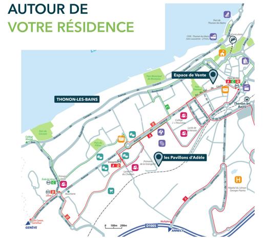 APPARTEMENT T3 DE 60.78 m² À THONON-LES-BAINS