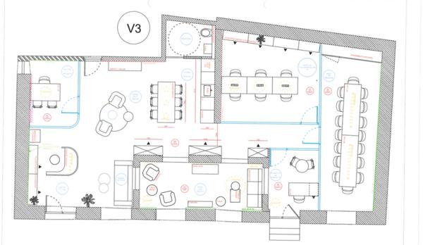 Local commercial 10 ' de Voiron 130 m2