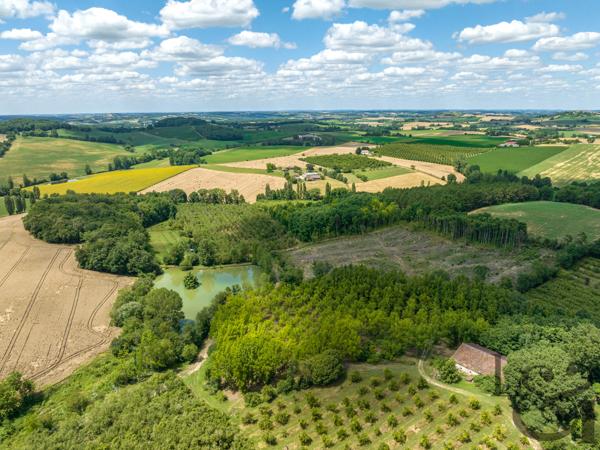 27 hectares de terres agricoles à vendre en LOT-ET-GARONNE (47)