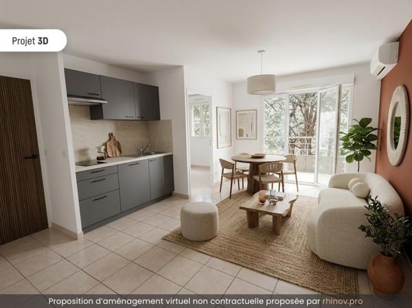 Appartement à vendre |  Montpellier |  2 pièces | 34 m²