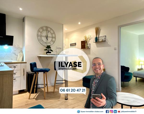 Chalon-sur-Saône (71100) Appartement T2 | 31 m² | Tout équipé