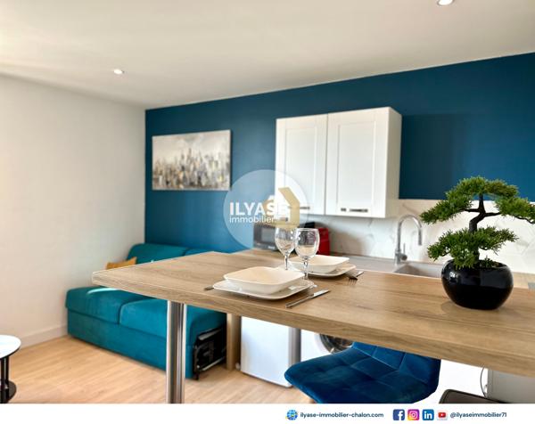 Chalon-sur-Saône (71100) Appartement T2 | 31 m² | Tout équipé