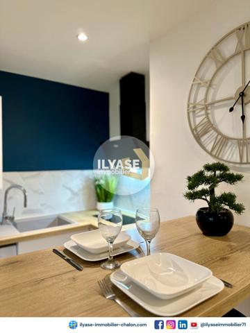 Chalon-sur-Saône (71100) Appartement T2 | 31 m² | Tout équipé