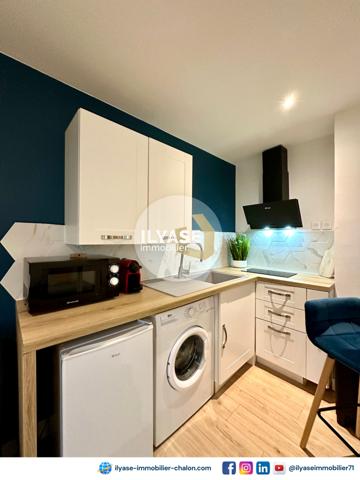 Chalon-sur-Saône (71100) Appartement T2 | 31 m² | Tout équipé