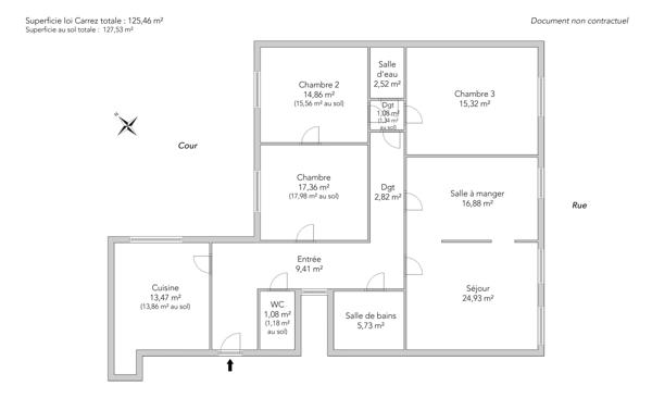 Appartement Paris 17 e - TERNES / NIEL
