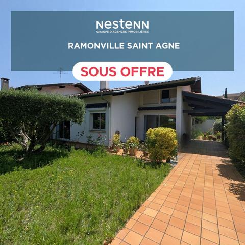 Maison 5 pièces de 140m² sur un terrain de 368m² à vendre en exclusivité au centre-ville de Ramonville Saint-Agne