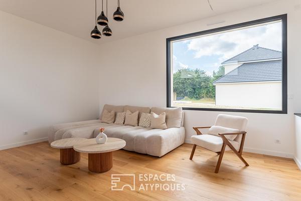 Elégante contemporaine avec vue sur la campagne
