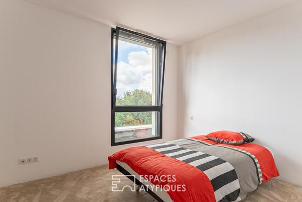 Elégante contemporaine avec vue sur la campagne