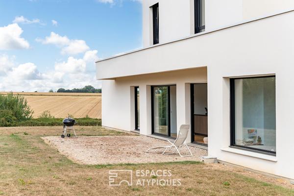 Elégante contemporaine avec vue sur la campagne