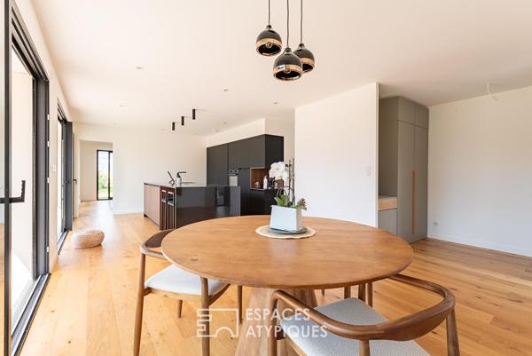 Elégante contemporaine avec vue sur la campagne